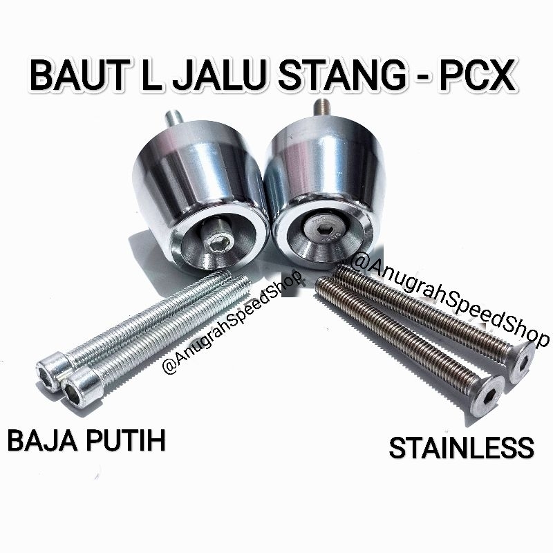 [PROMO] BAUT JALU STANG PCX BAUT L UNTUK JALU STANG PCX VARIO BEAT ADV UNIVERSAL BAUT JALU STANG M6 