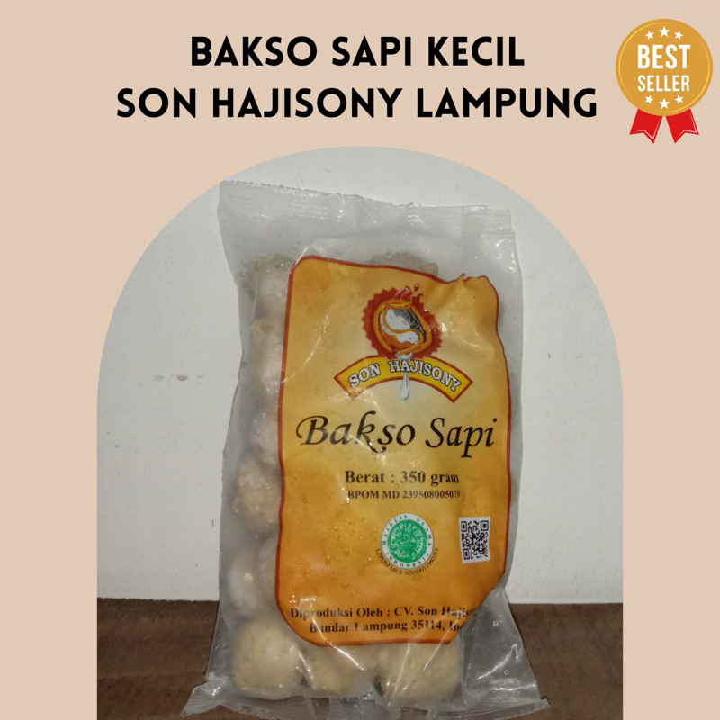 

Bakso Sapi Kecil Son Hajisony Lampung