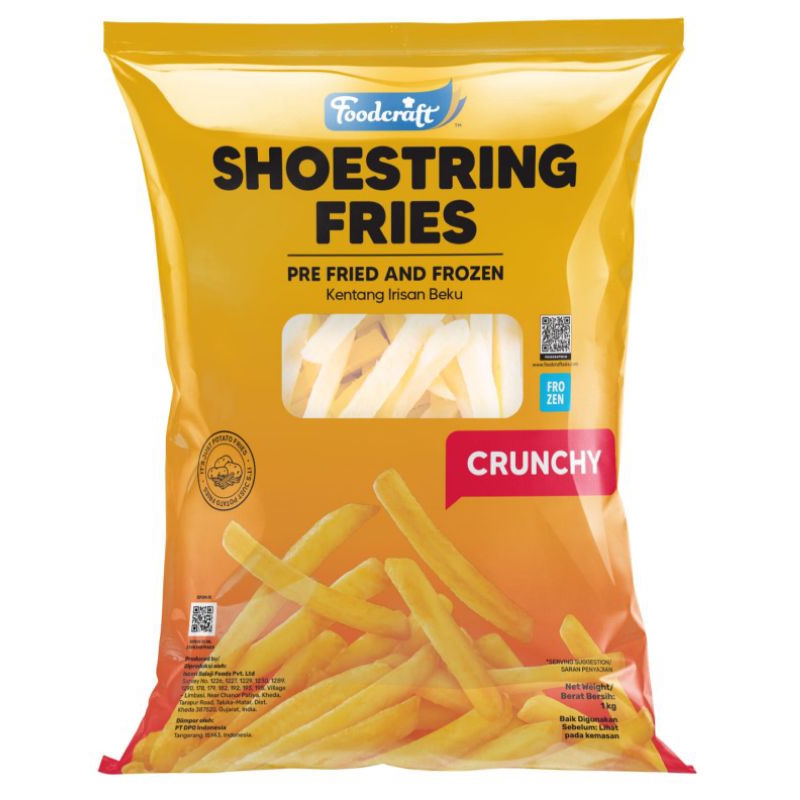 

foodcraft kentang shoestring 1kg
