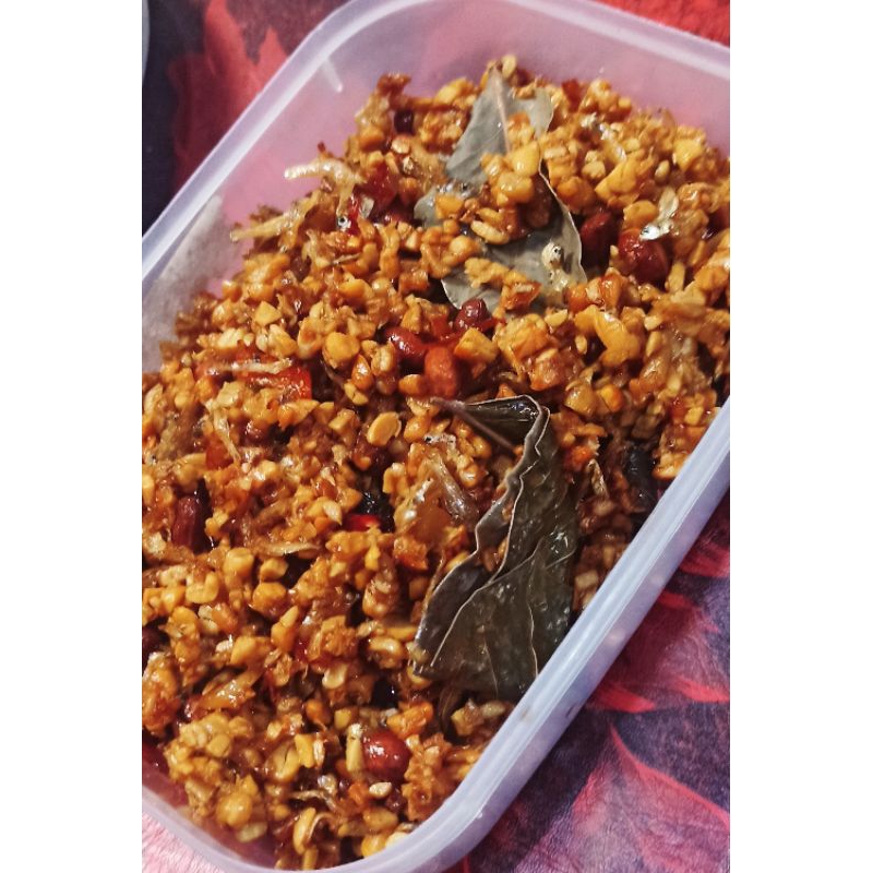 

Kering Tempe Pedas Manis / Teri / Kacang