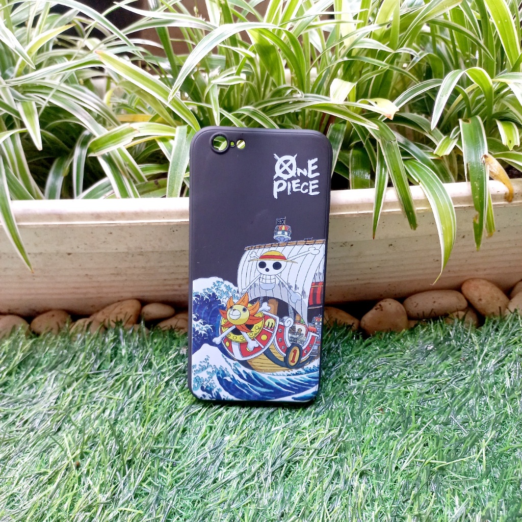 Case Iphone 6 Softcase Gambar Anime One piece Thousand Sunny Go Iphone 6S