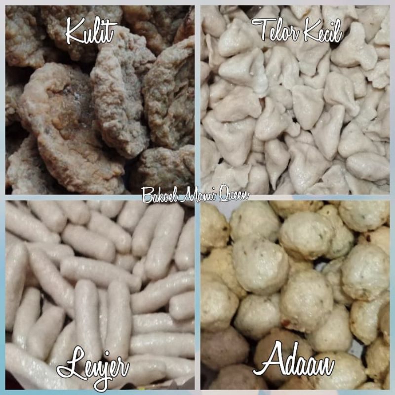 

Pempek ikan Tengiri Asli palembang paket campur isi 10