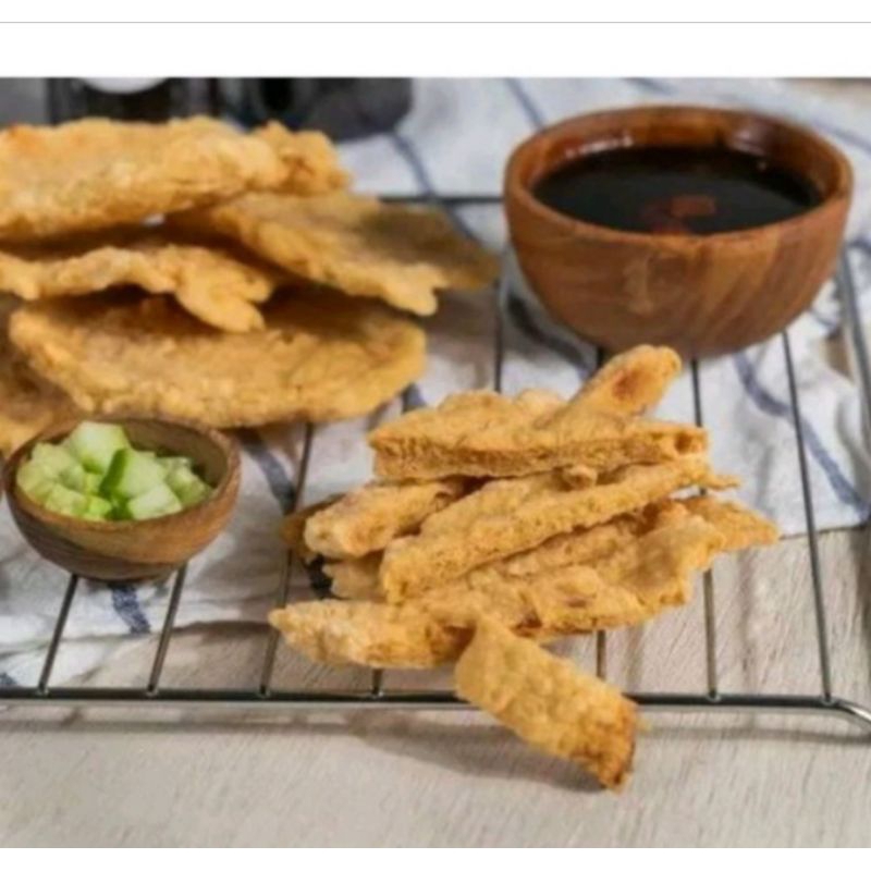 

PEMPEK CRISPY ISI 10 PCS PEMPEK IKAN TENGGIRI CIKMAY