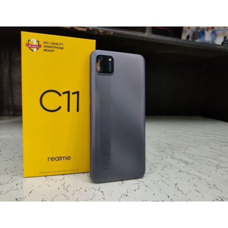 Realme C11 second,RAM 4GBBPenyimpanan Internal 128GB,Box original