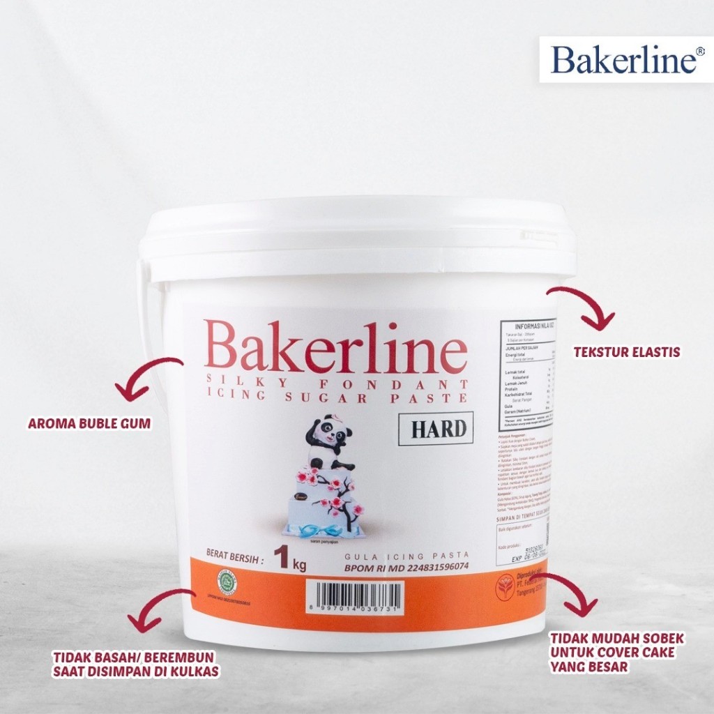 

BAKERLINE SILKY FONDANT 1 KG