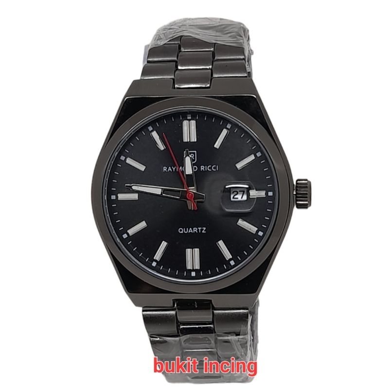 Raymond Ricci 1681 Jam Tangan Pria Tanggal Aktif Rantai