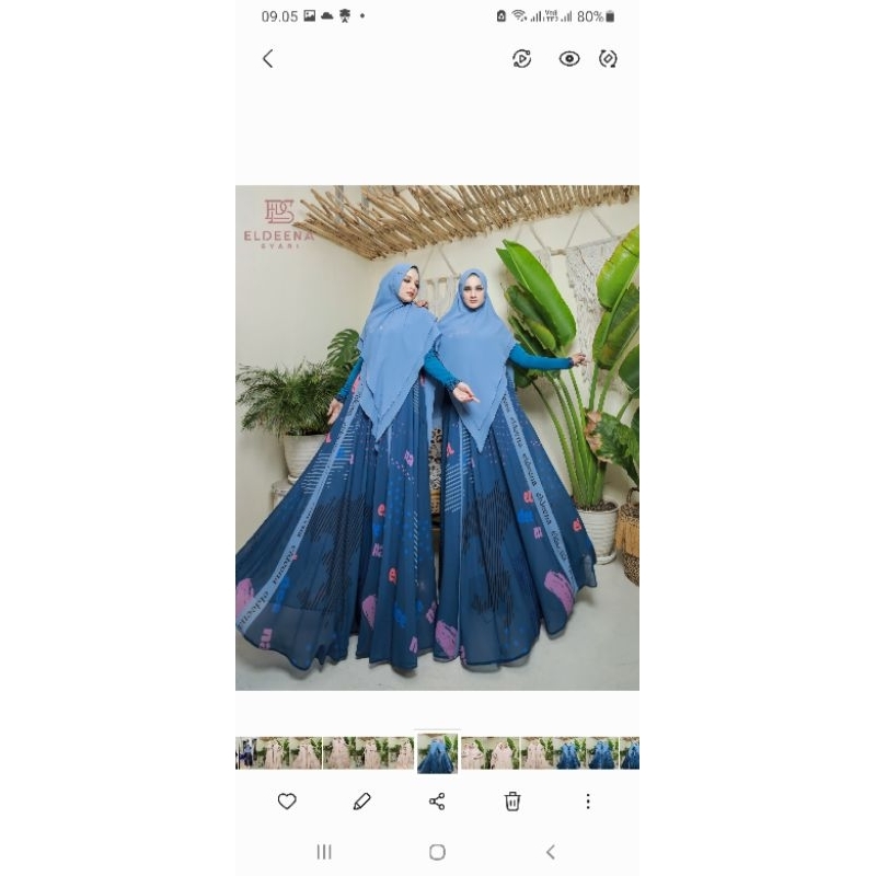 gamis syari eldena