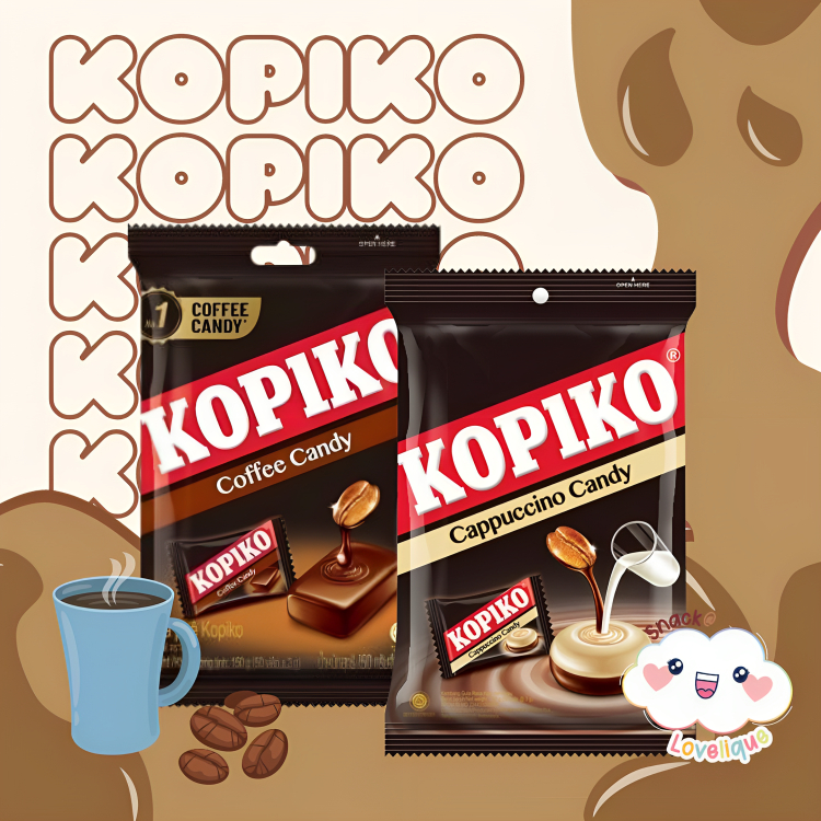 

Permen Kopiko Coffe Candy 175gr ( 1 Pack Isi 50 Pcs ) All Variant ( Coffe Candy / Cappuccino Candy )