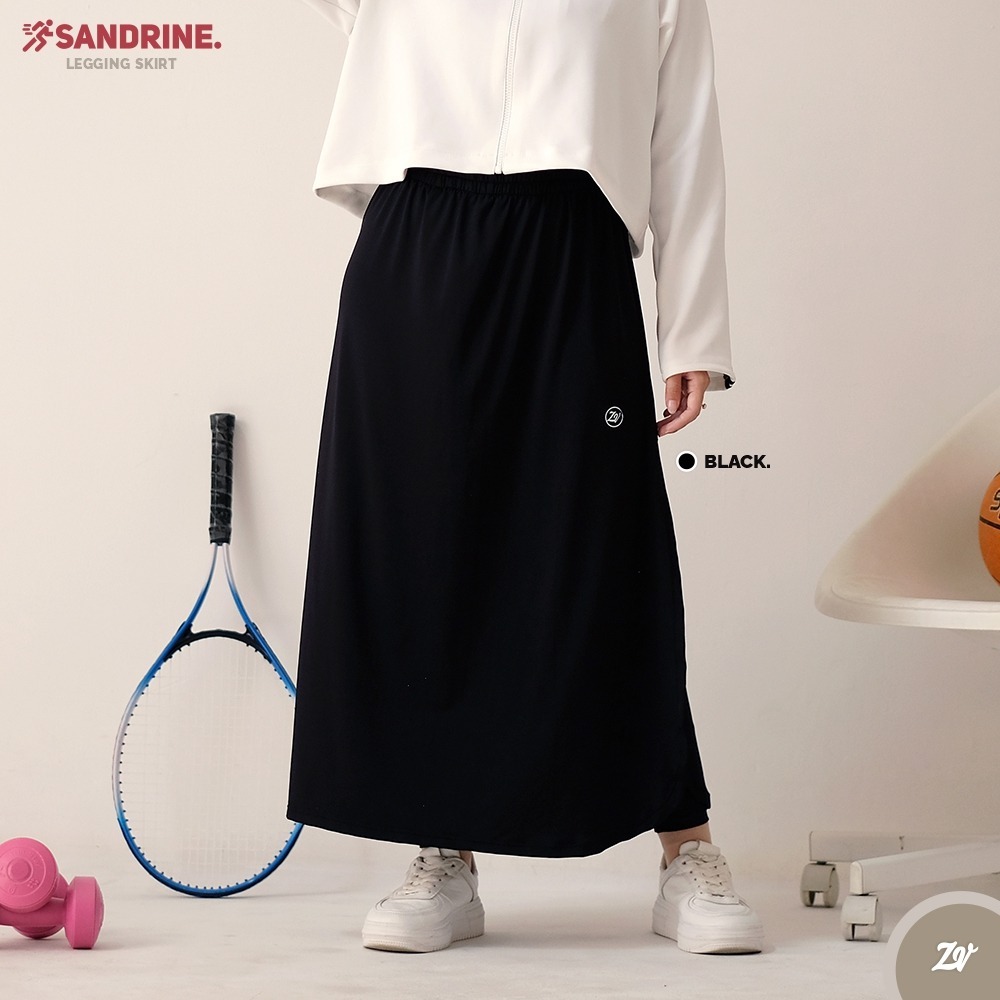 Sandrine Celana Rok Panjang || Celana Rok Olahraga || Celana Rok Olahraga Muslimah