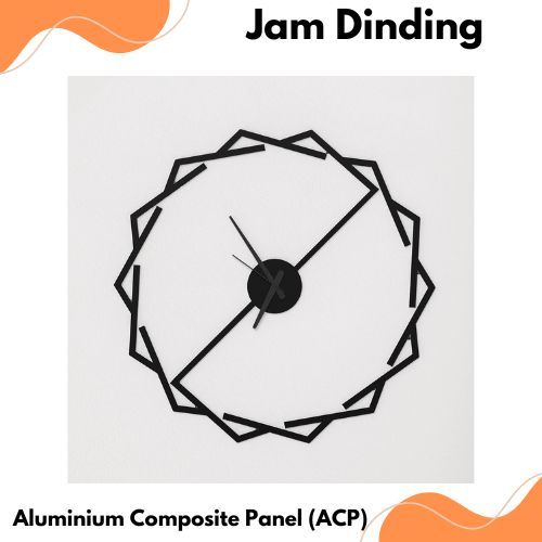 JAM DINDING Jam Dinding Geometris, Jam Dinding Logam, Jam Dinding Besar, Jam Dinding Modern, Jam Din