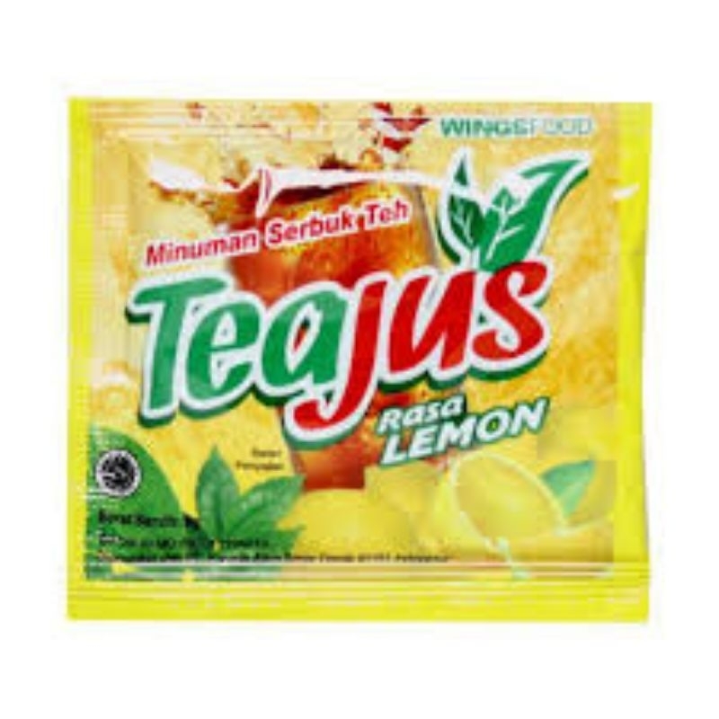 

Tea Jus Rasa Lemon Kemasan 1 Renceng isi 10Pcs