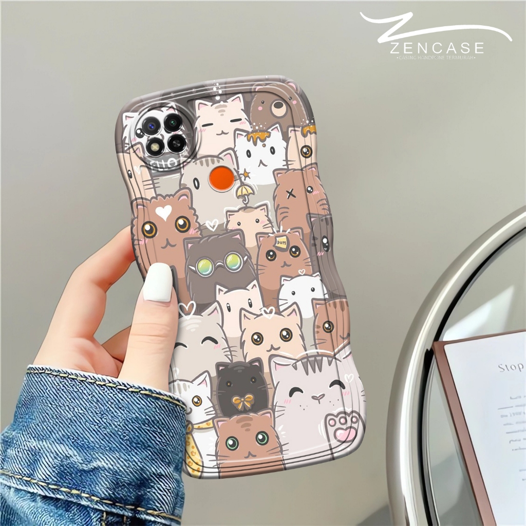 Softcase XIAOMI REDMI 9C GELOMBANG - Fashion Softcase - Casing XIAOMI REDMI 9C GELOMBANG - Softcase 