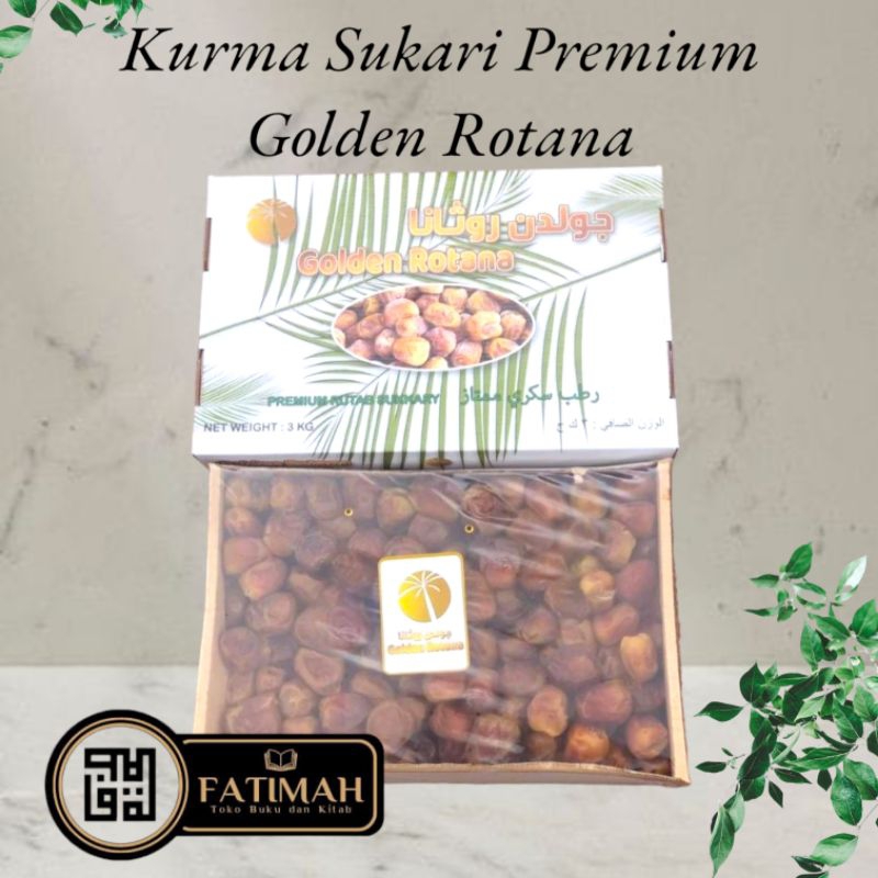 

Kurma Sukari Premium Golden Rotana 3Kg