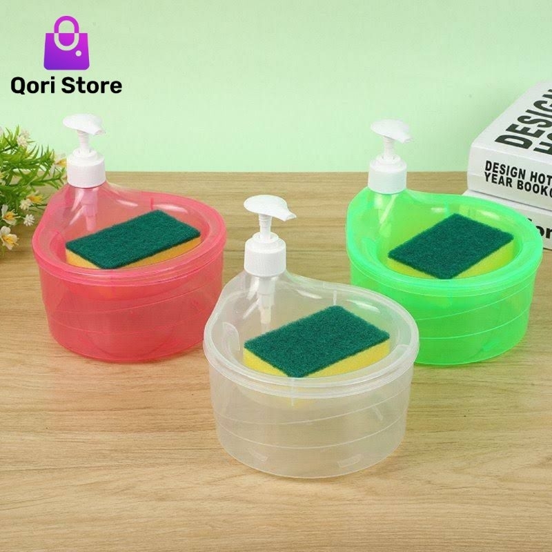 Qori Store - Dispenser Sabun / Dispenser Sabun Cuci Piring / Dispenser Sabun Cuci / Dispenser Sabun 
