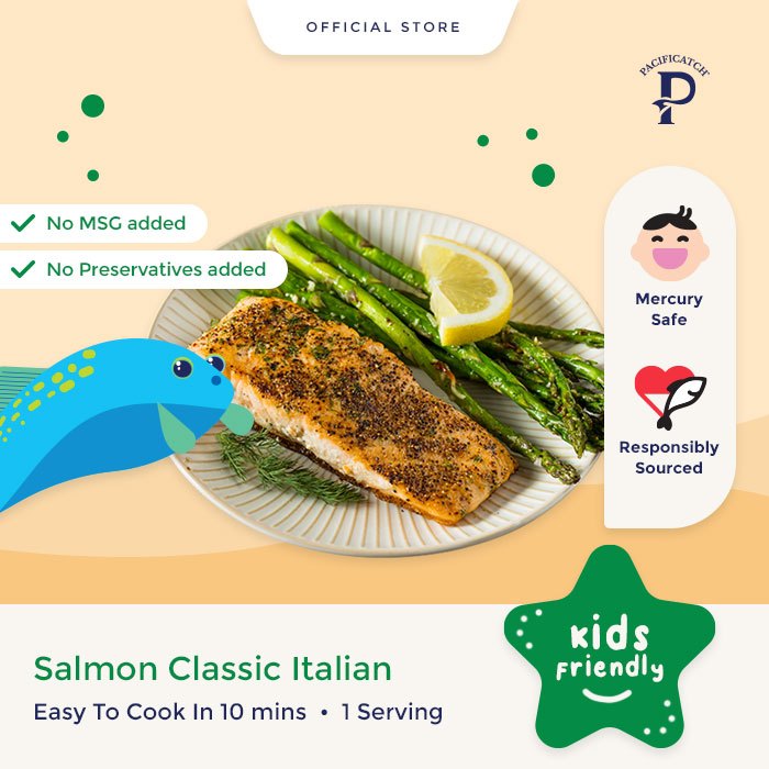 

Pacificatch Salmon Classic Italian | Kids Friendly