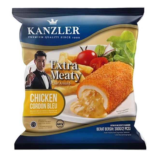 

Kanzler Chicken Cordon Bleu isi 2pcs