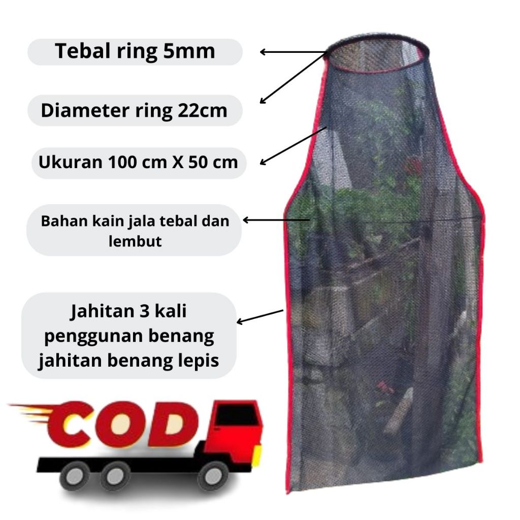 koja ikan / korang ikan bahan kain