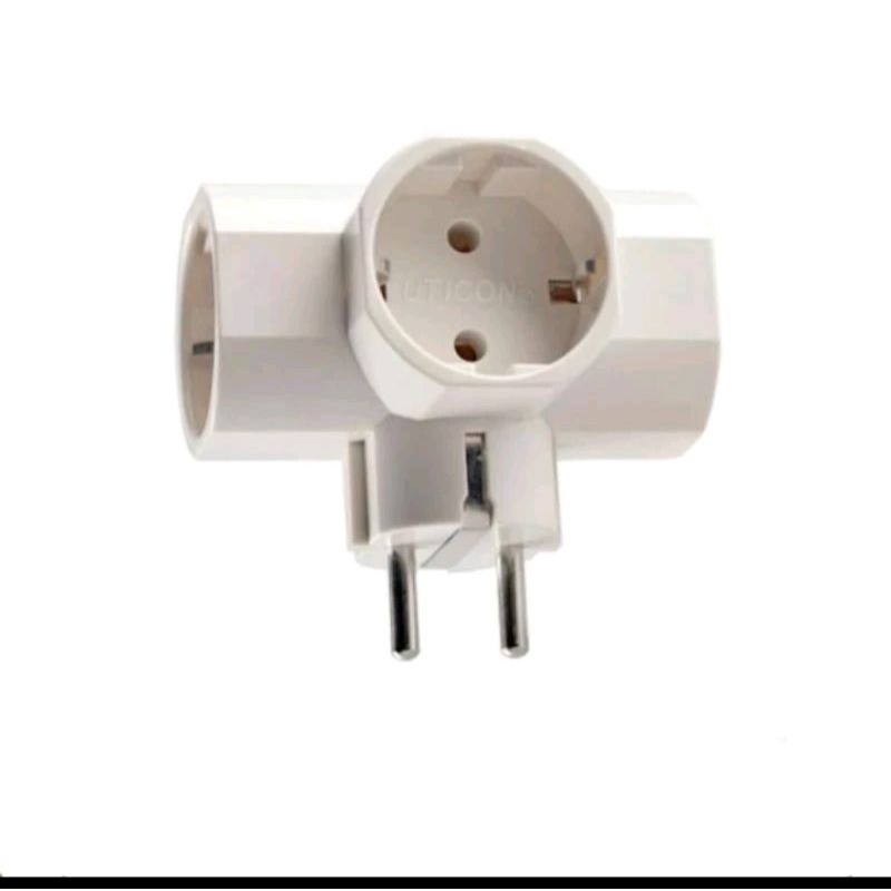 STEKER T ARDE MULTI PLUG UTICON SC 38 COK SAMBUNG UTICON CABANG 3 SAMBUNG TERMINAL