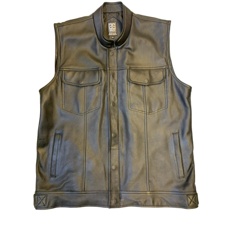 Rompi kulit domba asli untuk pria