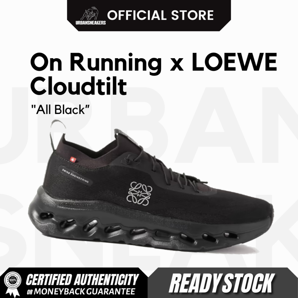 On Running LOEWE Cloudtilt All Black | M929282X15 | ON Loewe