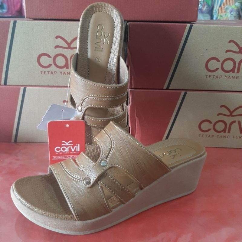 SANDAL CARVIL WANITA | SANDAL CARVIL | CARVIL CHARISTA 01