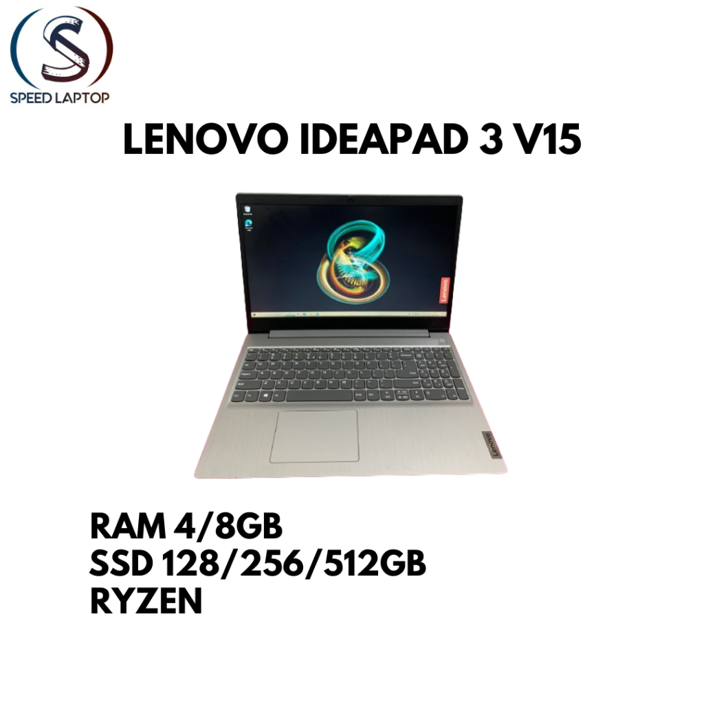 LAPTOP LENOVO IDEAPAD AMD RYZEN 7 SECOND ORIGINAL BERGARANSI