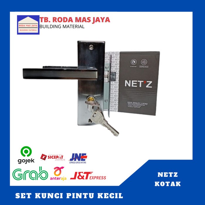 Kunci Pintu NETZ Kecil/ Kunci Pintu Rumah Kecil (1Set)