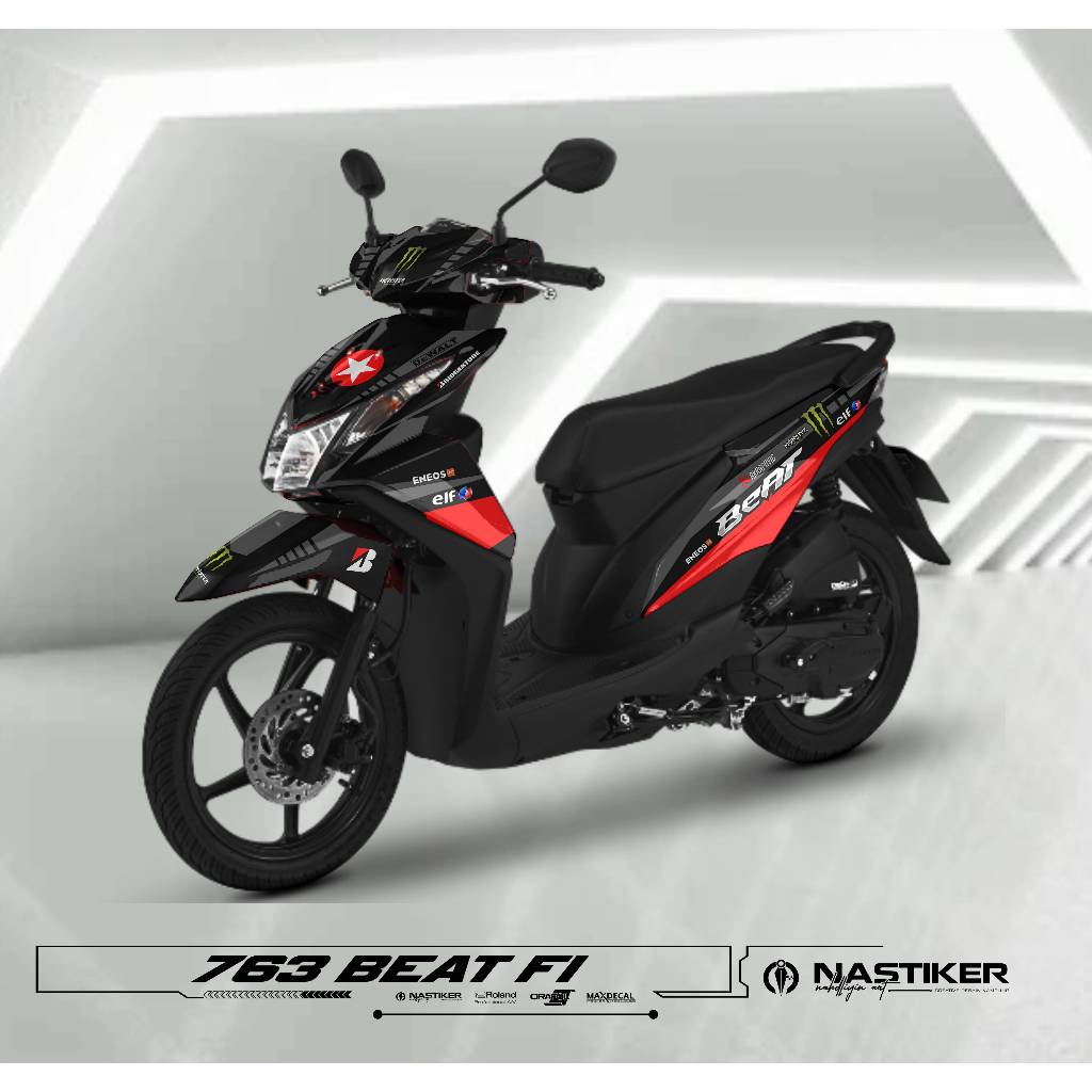 Decal Beat 2012-2016 Full Body / Sticker Decal beat fi 2012 2013 2014 2015 2016 MONSTER