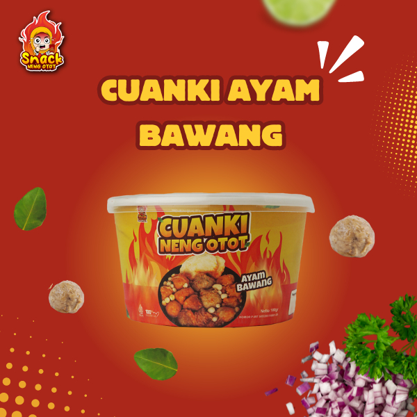 

Promo Cuanki Instan Ayam Bawang Neng Otot 100gr/ Cuanki Rasa Ayam Bawang/Cuanki Kuah Ayam Bawang