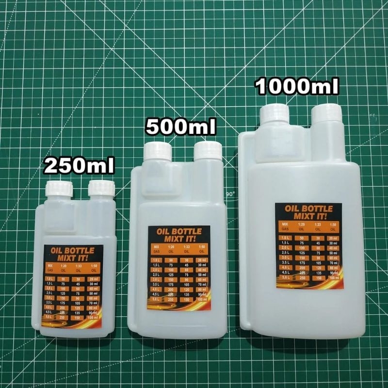 Botol Oli Samping Vespa Ipone 250ml 500ml