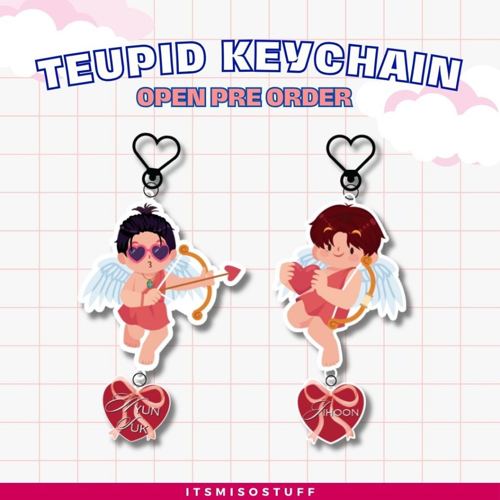 Treasure Cupid Keychain Fanmade / Treasure Keychain / Gantungan Kunci Treasure / Ganci Treasure