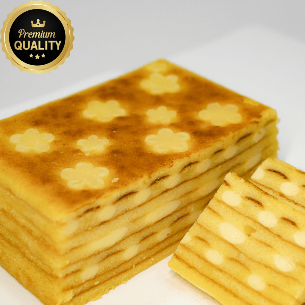 

Lapis Legit Premium Keju 20x10 (Mentega Golden Churn/Captong)