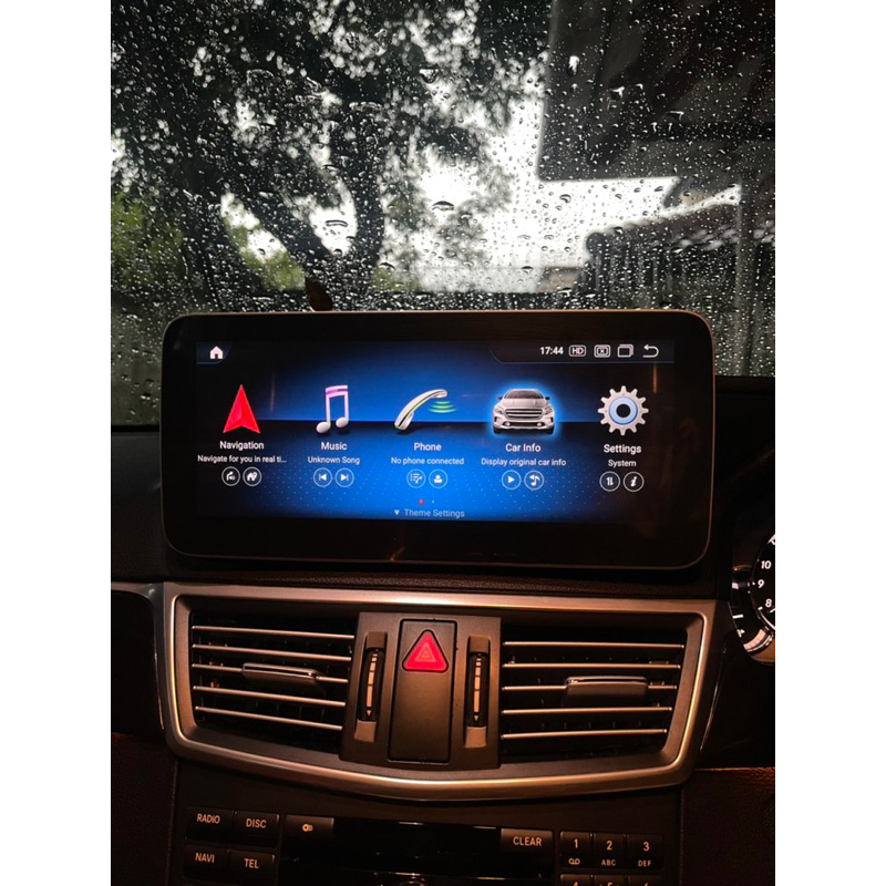 HEAD UNIT ANDROID 13 10.25" MERCEDES E200 E250 E300 W212 W204 W246 8GB RAM APPLE CARPLAY KAMERA MUND