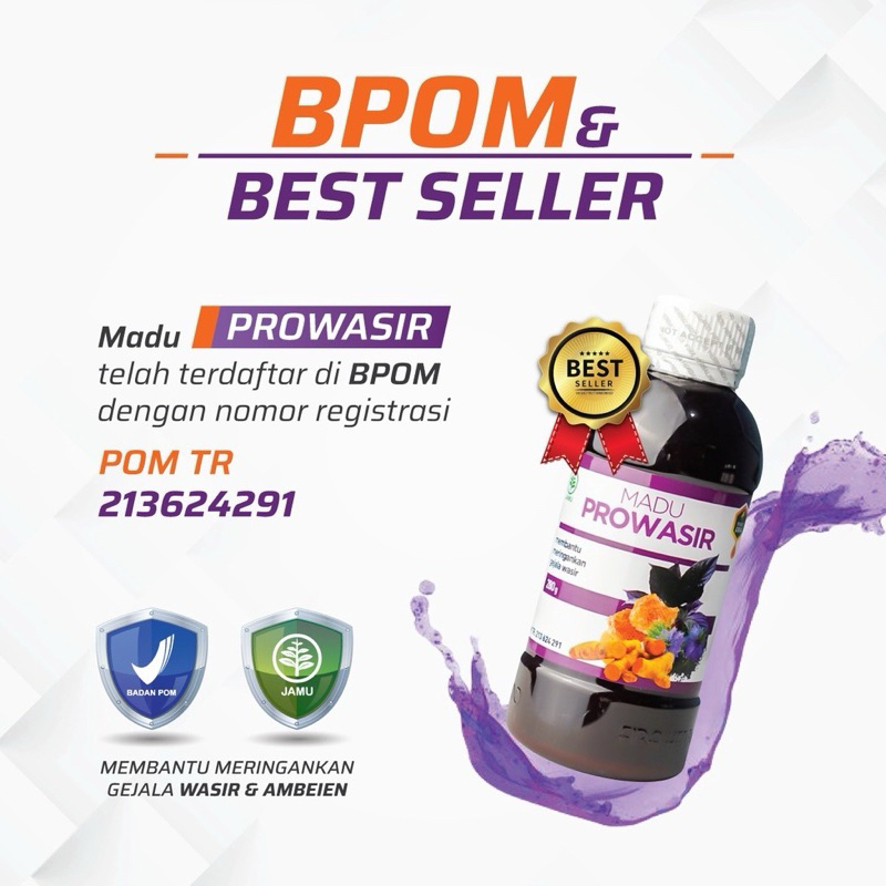 

ORIGINAL MADU PROWASIR 280gr MADU HERBAL MENGATASI WASIR/AMBEIEN