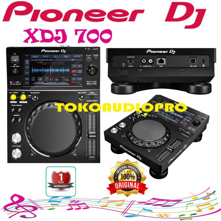 Pioneer Dj XDJ700 XDJ-700 Compact DJ multi player