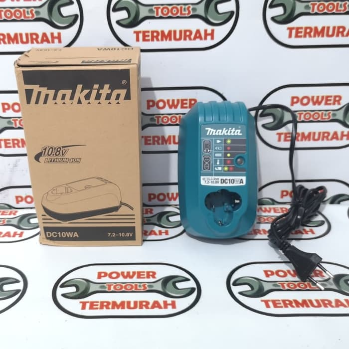 

Charger Baterai MAKITA DC 10 WA Lithium DC10WA Bor Battery Cordless