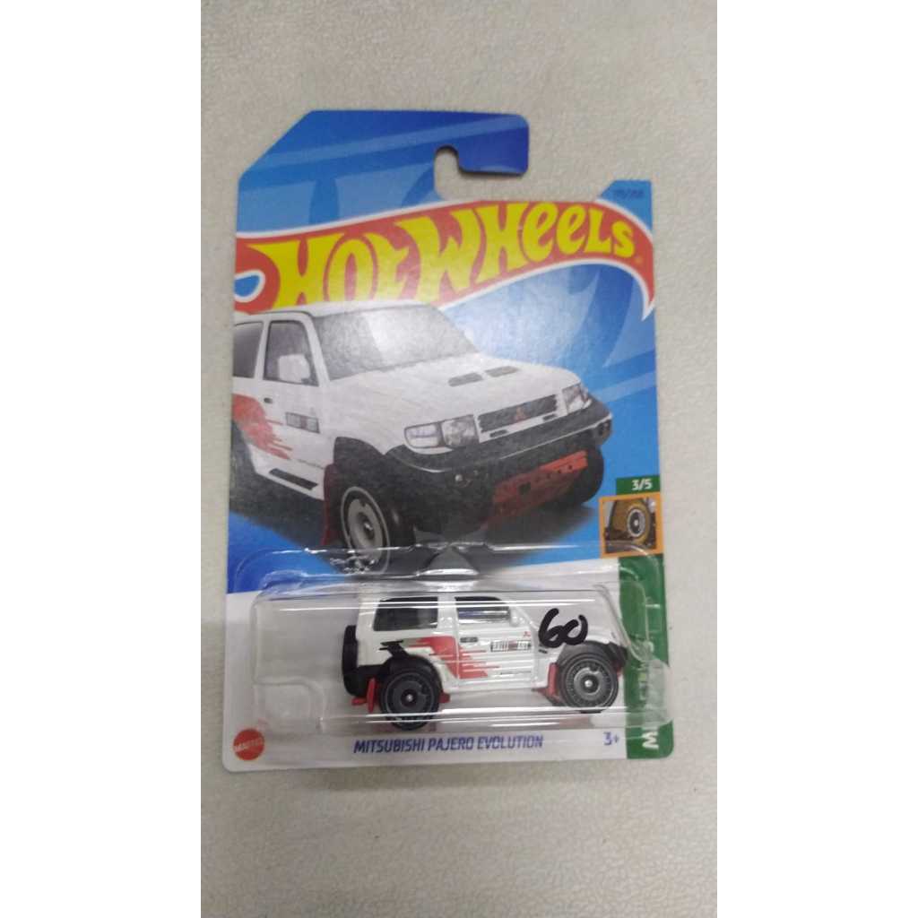mainan anak hotwheels mitshubishi pajero evolution