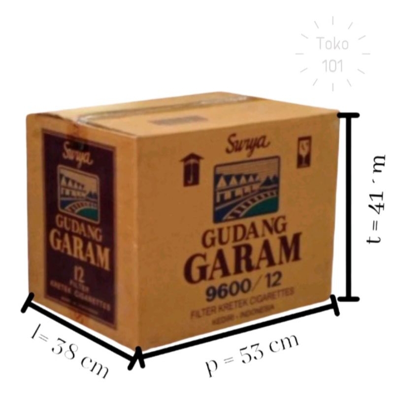 kardus packing gudang garam