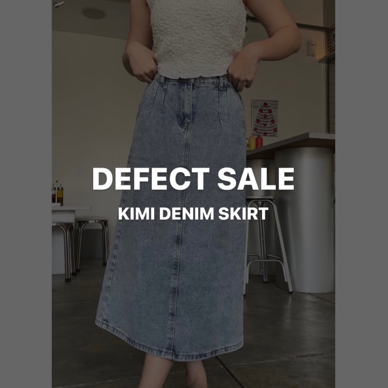 Yongwon DEFECT SALE (KIMI DENIM SKIRT)