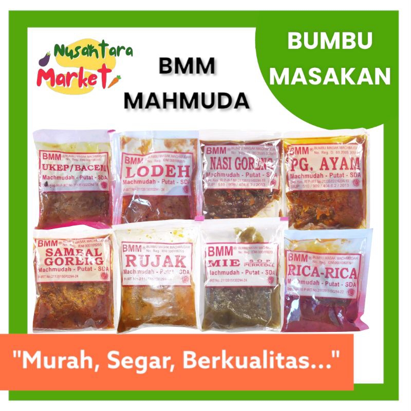 

BUMBU MAHMUDA | 1 PCS | RAWON LODEH KARE SOTO KARE SAMBAL GORENG GULE BALI KRENGSENG OPOR | NUSANTARA MARKET