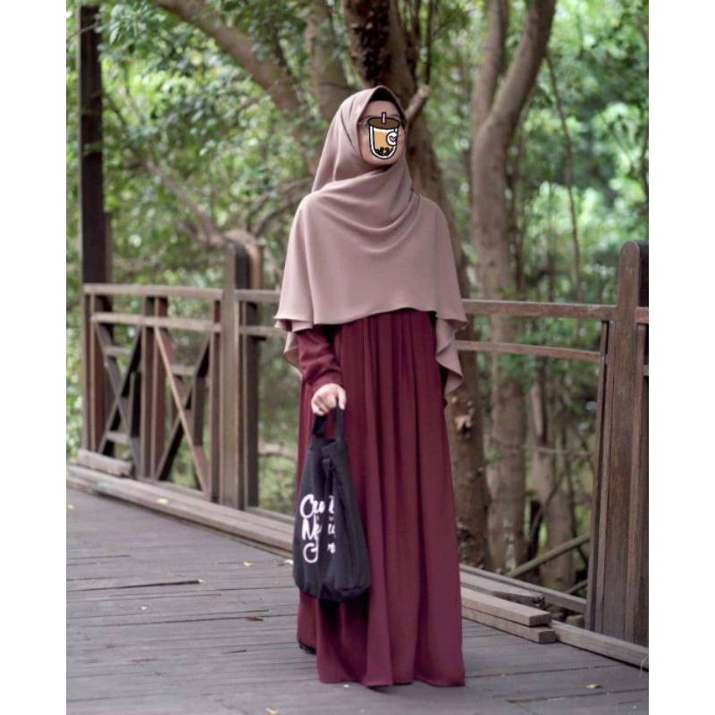 Hijab Alila Gamis Ayumi Preloved (wajib baca deskripsi)