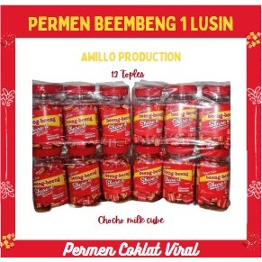 

Beembeng Candy Cube Permen Coklat Premium 12 Toples