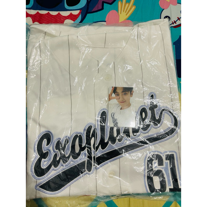 EXO CHANYEOL BASEBALL UNIFORM OFFICIAL