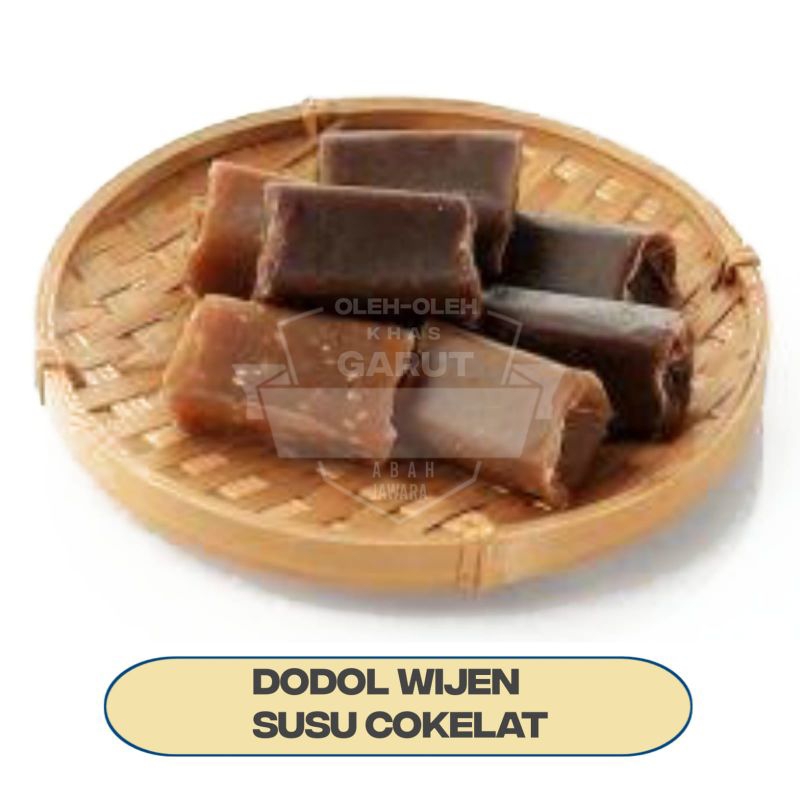 

Dodol Garut Rasa Coklat Susu Kemasan 500 gram