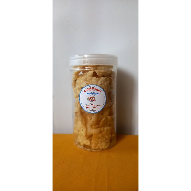 

keripik pangsit toples