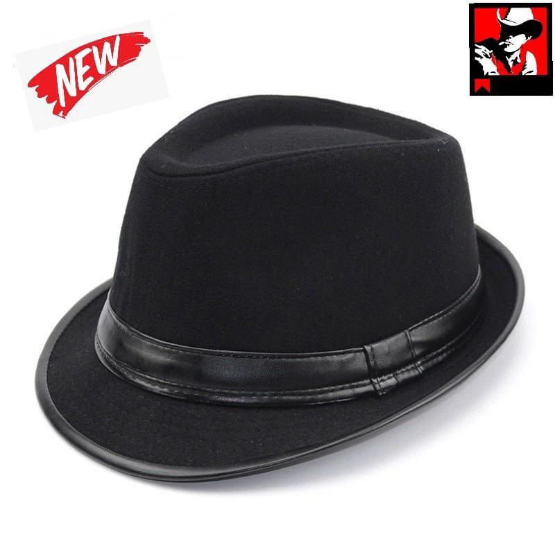 TOPI FEDORA KULIT DOMBA/TOPI TOMPI/TOPI LAKEN PRIA