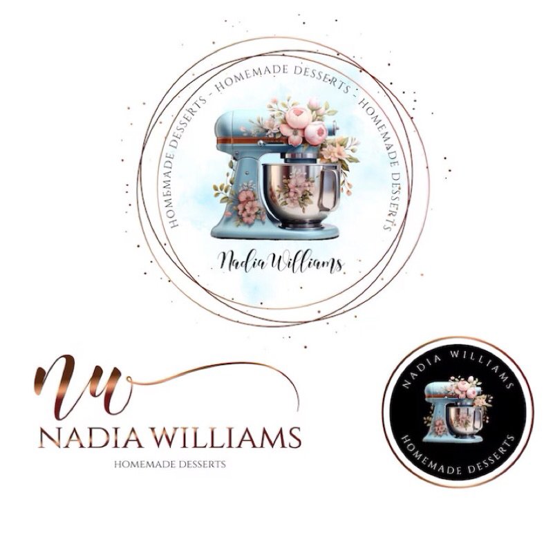 ARABELLA NADDI CAKE | JASA BIKIN DESAIN LOGO OLSHOP BISNIS SIMPEL