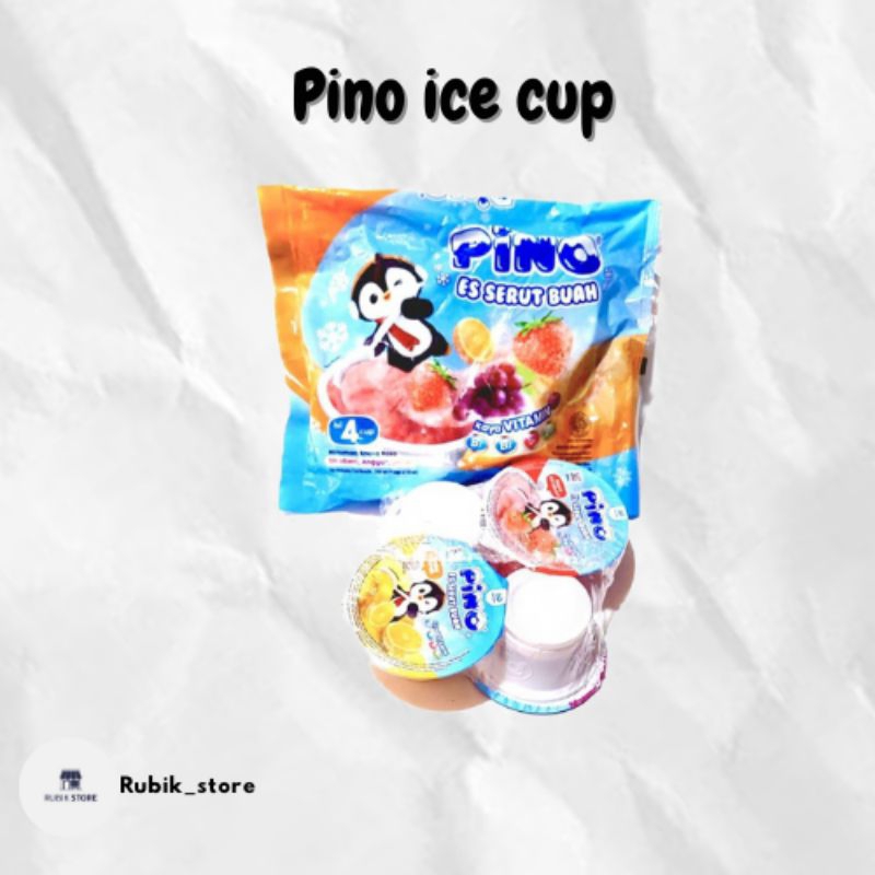 

PINO ICE CUP ISI 4PCS