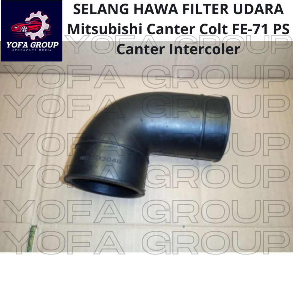 SPAREPART MOBIL Selang Udara Hawa Filter Udara Mitsubishi Canter Colt FE-71 PS Canter Intercoler
