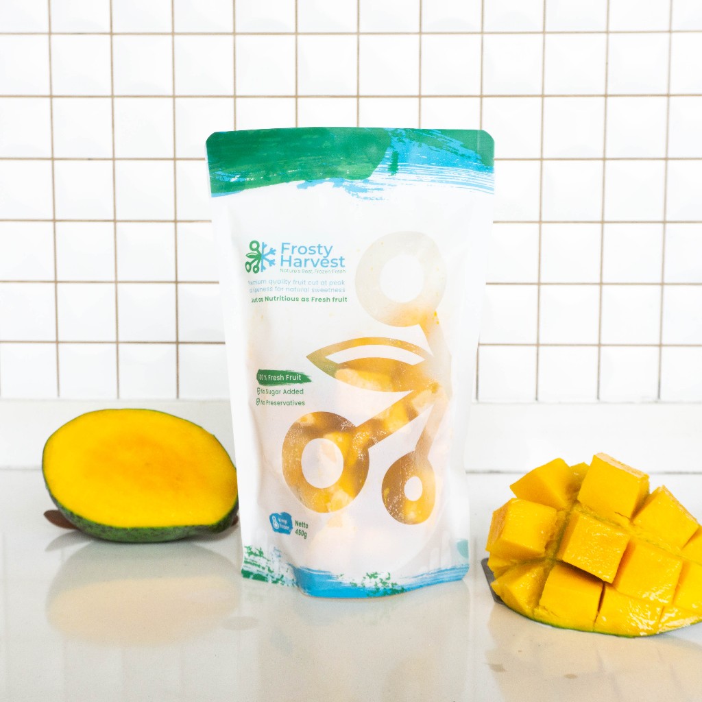 

FROSTY HARVEST Frozen Mango - buah beku mangga 450gr
